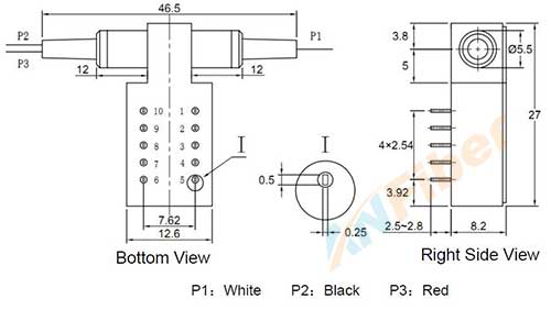 Single mode Multimode Latching Non-latching 850/1310/1550nm Fiber Optical Switches