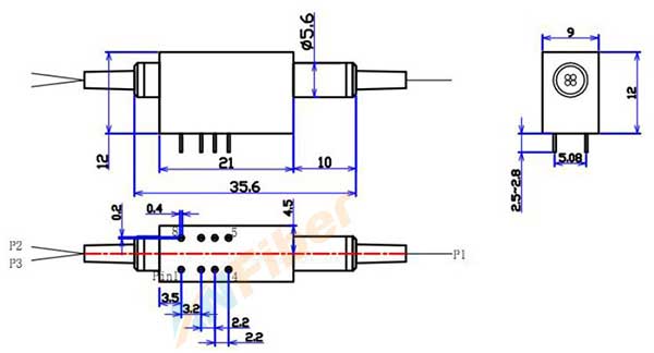 Single mode Multimode Latching Non-latching 850/1310/1550nm Fiber Optical Switches